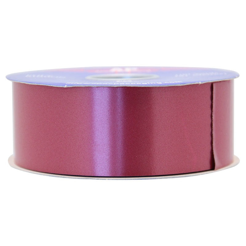 Burgundy Polypropylene Ribbon