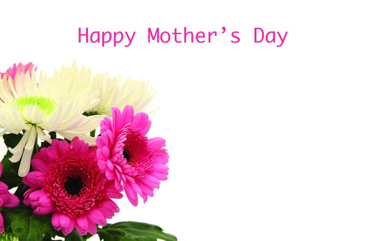 Happy Mother Day Pink/Cream Card (x50)