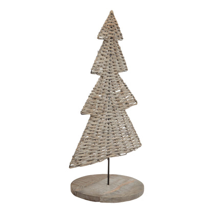 The Noel Collection Large Wicker Tree Ornament