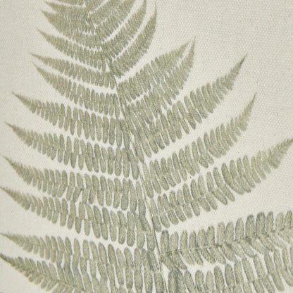 Bracken Art On Texture-Torn Paper With Beaded Frame