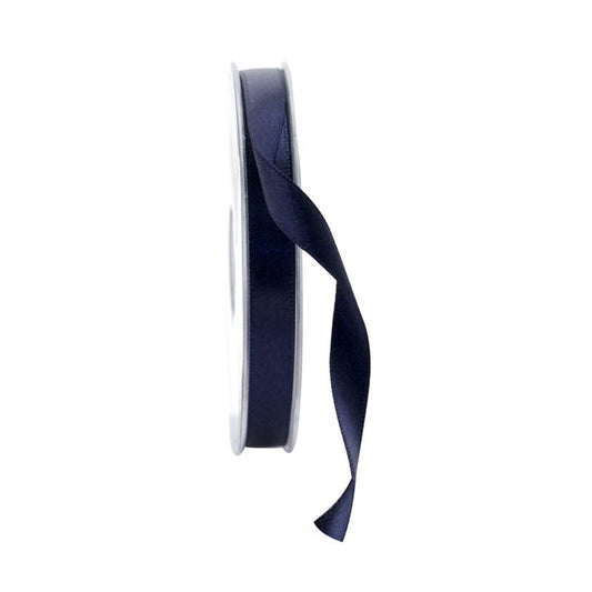 Navy Blue Satin Ribbon 10mm