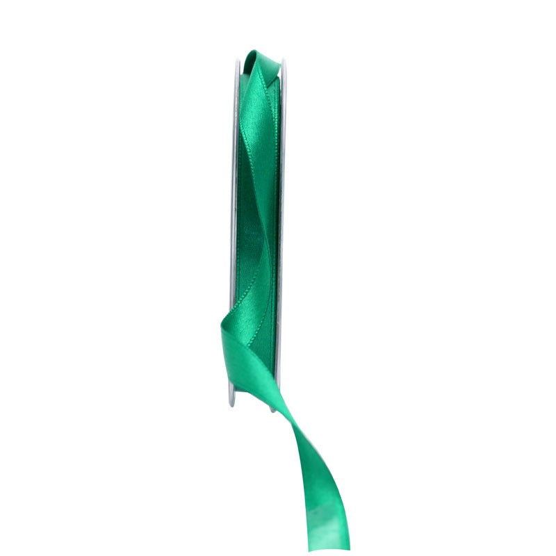 Emerald Satin Ribbon 10mm