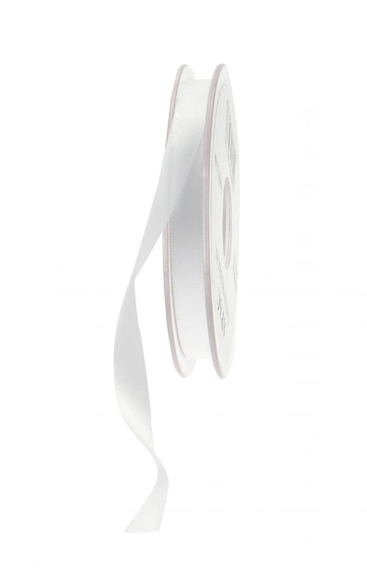 White Satin Ribbon (10mm)