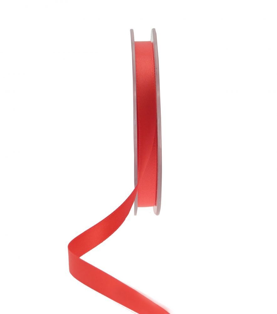 Bright Red Satin Ribbon (10mm)