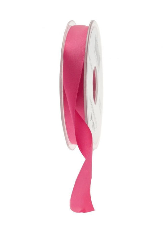 Cerise Satin Ribbon (15mm)