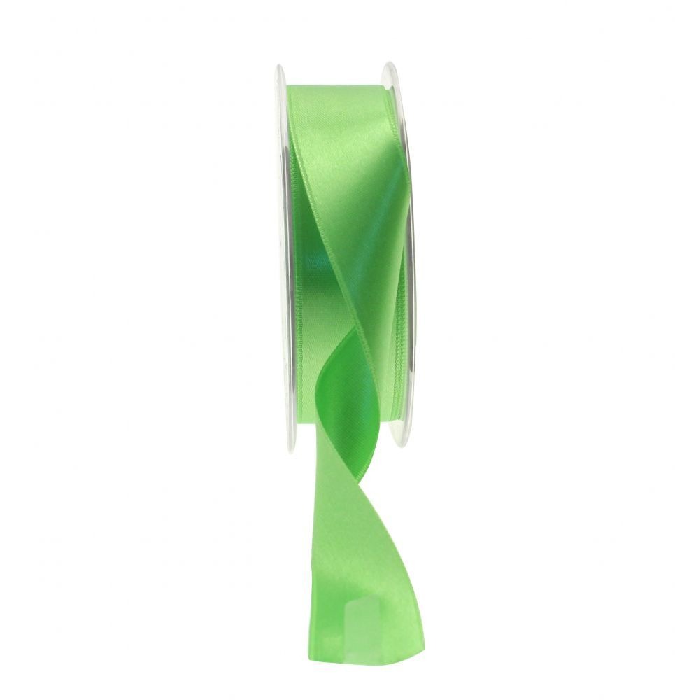 Lime Satin Ribbon (25mm)