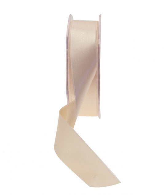 Oyster Satin Ribbon (25mm)