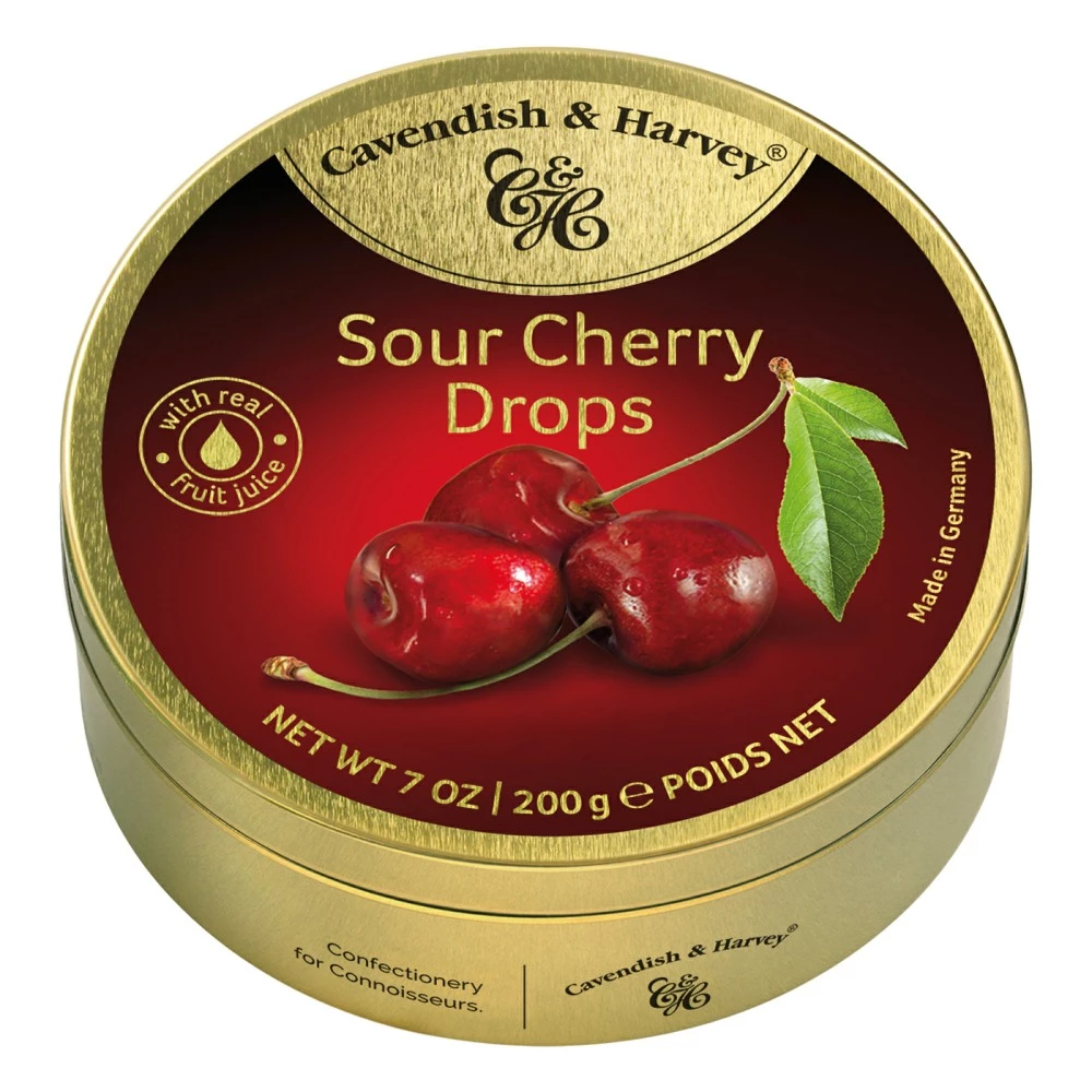 Cavendish & Harvey Sour Cherry Drops (200g)