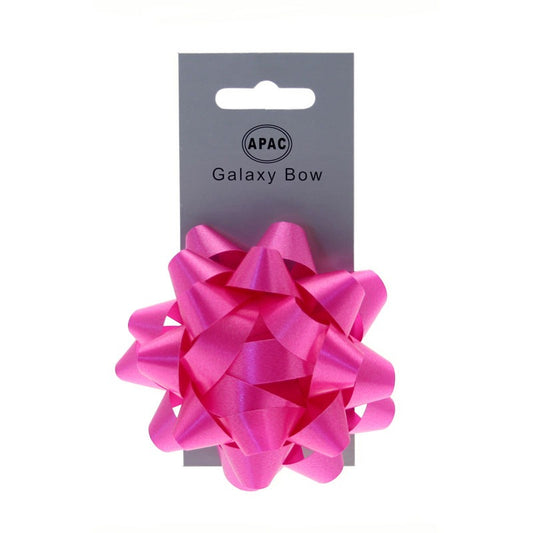 Cerise Sticky Bow 75mm