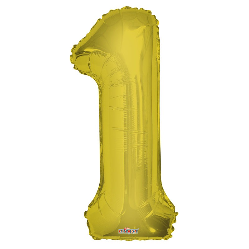 Gold Foil Balloon - Age 1