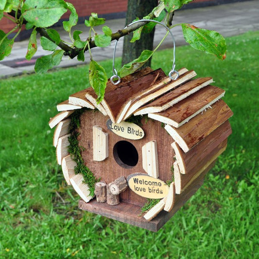 Kingfisher Wooden Bird Hotel