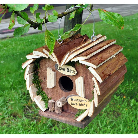 Kingfisher Wooden Bird Hotel