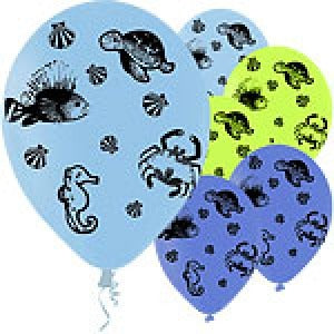 Latex Balloons Fun Sea Creatures Assortment