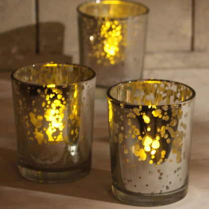 Champagne Speckle Votive