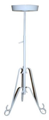 White Telescopic Stand with Bowl