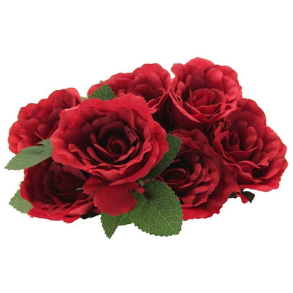 Eden Rose Bunch x 7 Red