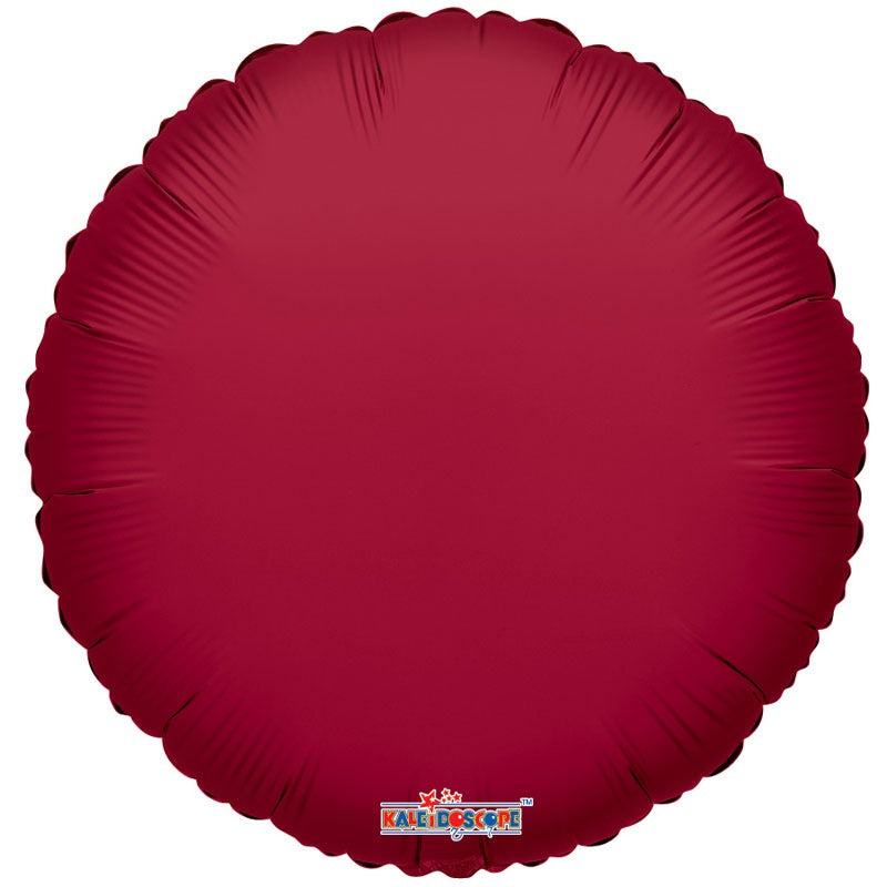 Burgundy Round Balloon