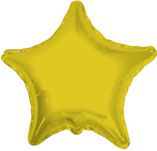 Gold Star Balloon 22inch