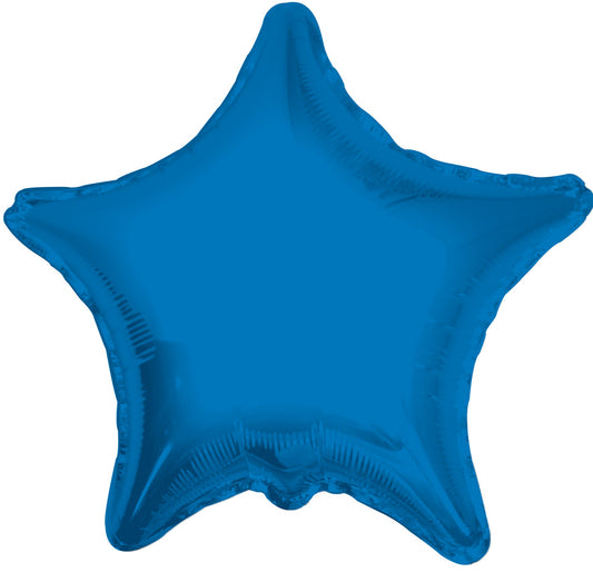 Royal Blue Star Balloon 22inch