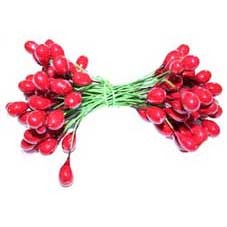 Double Ended Red Berries (50wires)