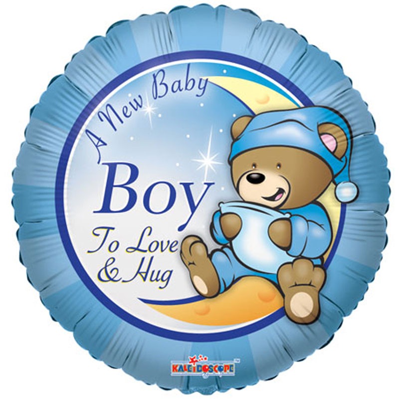 18inch  A New Baby Boy Balloon