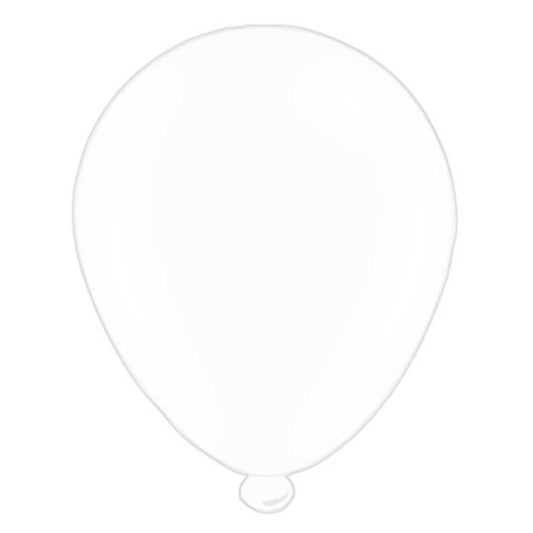 White Latex Party Balloons (10 pack)