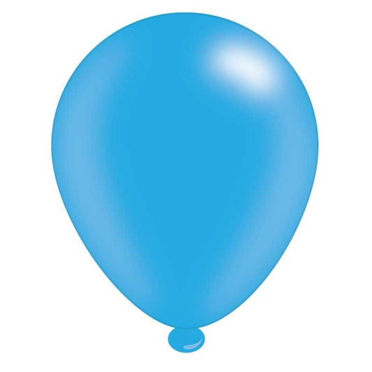 Light Blue Party Balloons (8 Pack)