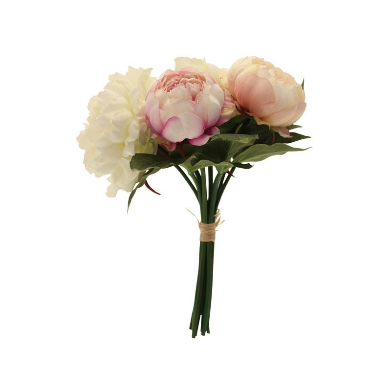 Peony Bouquet Cream   Pink