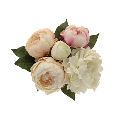 Peony Bouquet Cream   Pink