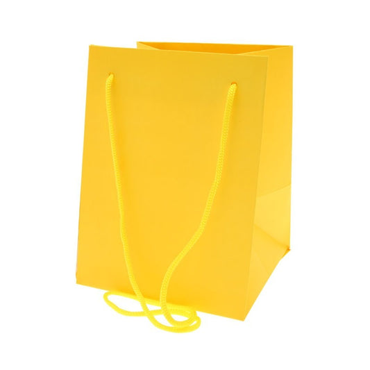 Yellow Hand Tie Bag