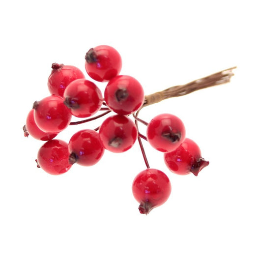 Red Berry Bunch 10cm