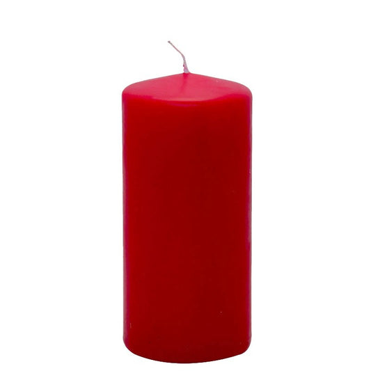 Red Pillar Candle (15cm)