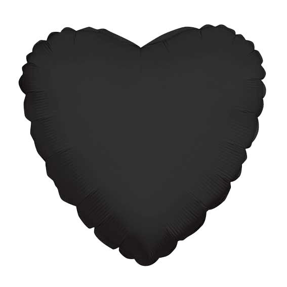 Black Heart Balloon