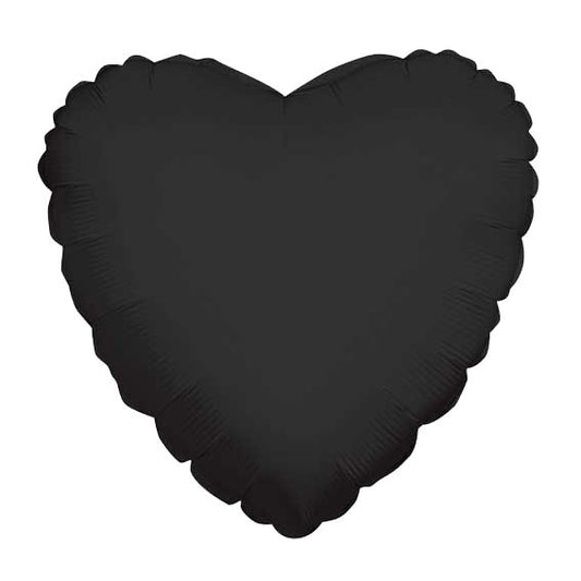 Black Heart Balloon