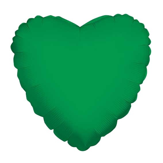 Emerald Green Heart Balloon