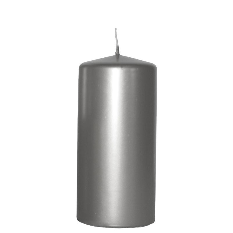 150x70mm Silver Pillar Candles