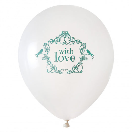 Mint With Love Balloons