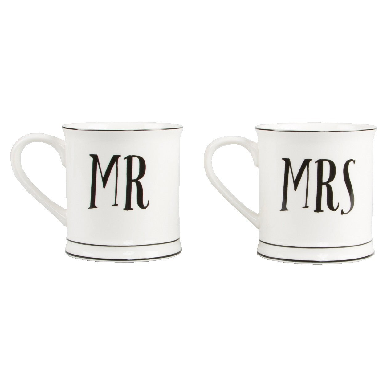 Mr &  Mrs Mug (Pair)