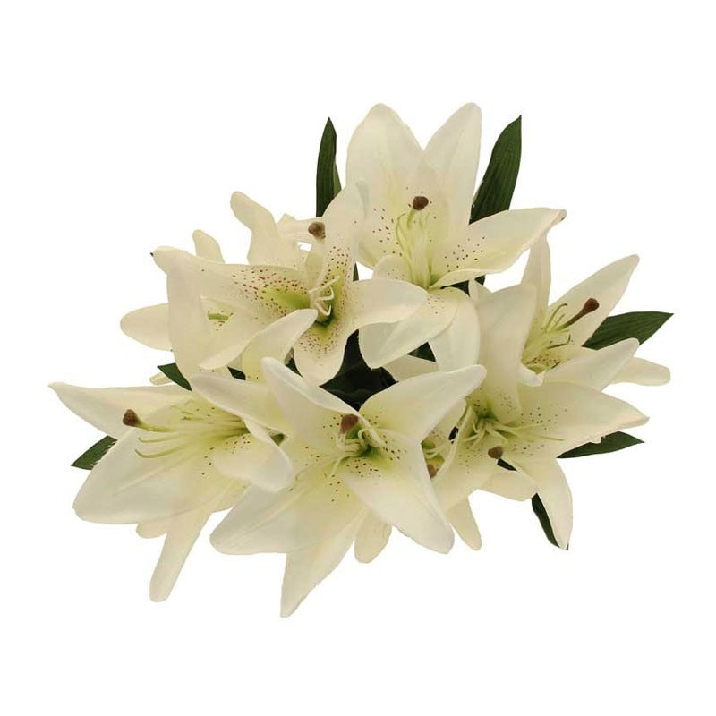 White Lily Bunch