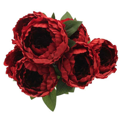 King Peony Bunch Red