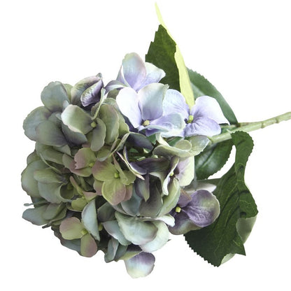 26inch Single Hydrangea Green   Purple