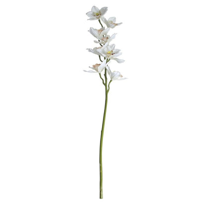 Real Touch Large Cymbidium White (36inch)