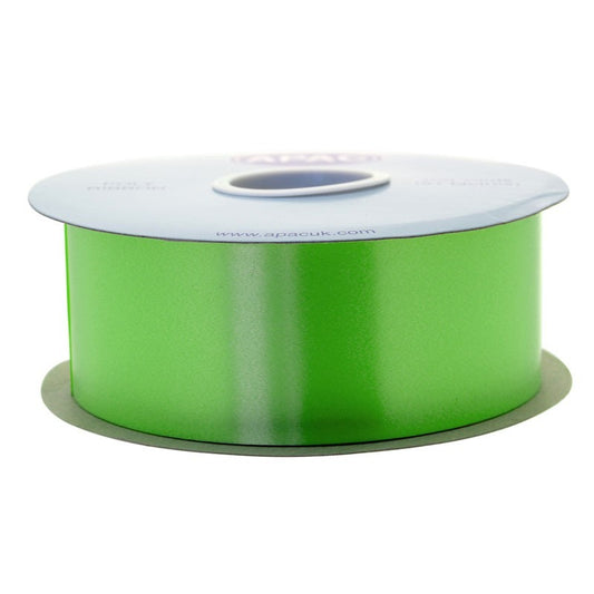 Lime Green Poly Ribbon 2inch