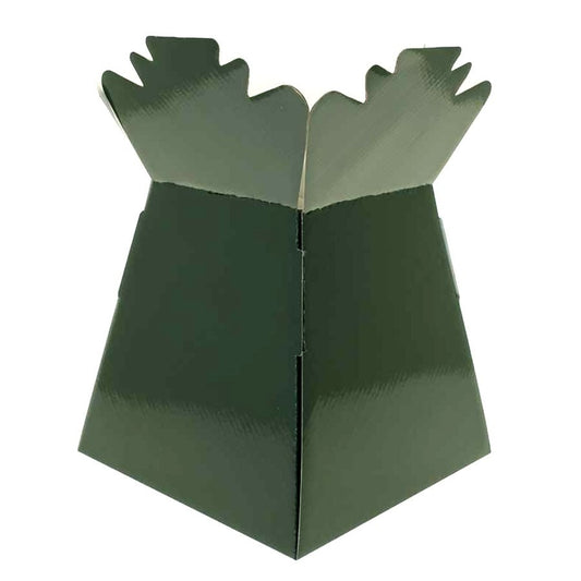 Pearlised Dark Green Living Vase