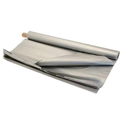 Metallic Silver Tissue Paper x 48 sheets