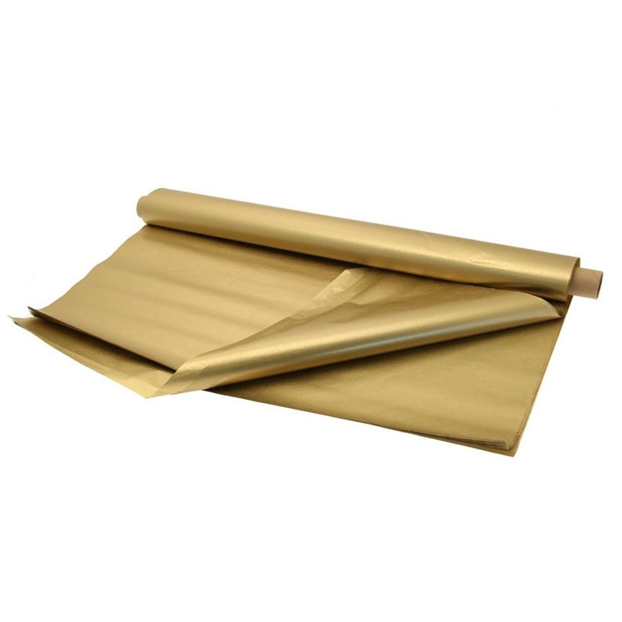 Metallic Gold Tissue Paper x 48