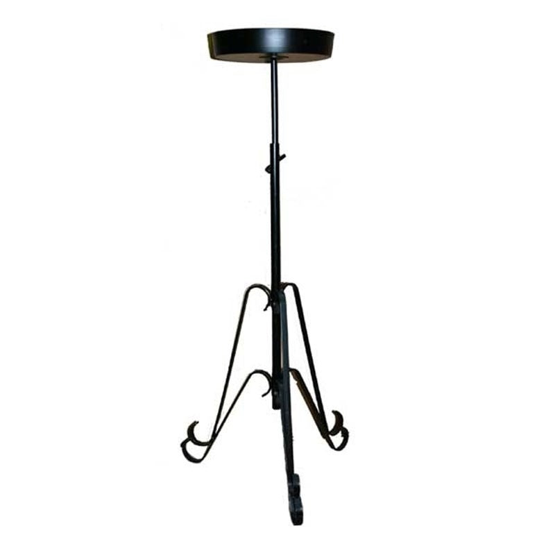 Black Telescopic Stand with Bowl