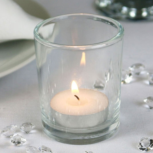 Cylinder Votive Clear