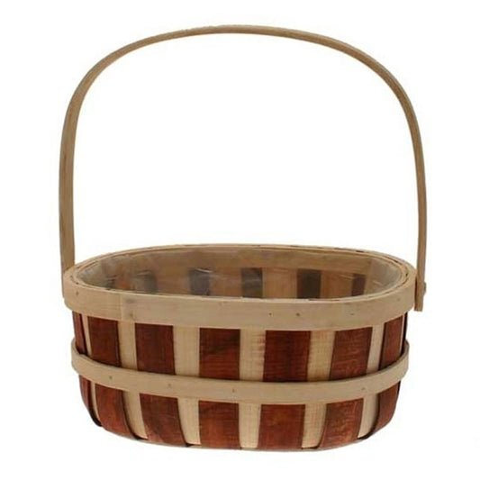 Oval Two Tone Trug Basket 30cm