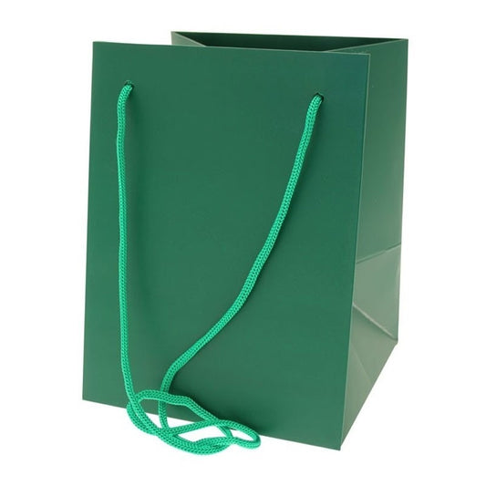 Dark Green Hand Tie Bag